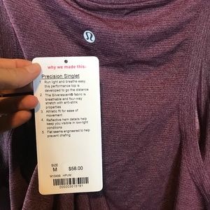 Lululemon Precision Singlet